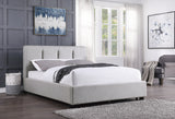 Aitana Gray Eastern King Platform Bed with Storage Drawer from Homelegance - Luna Furniture