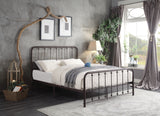 Larkspur Antique Bronze Queen Metal Platform Bed from Homelegance - Luna Furniture