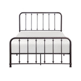 Larkspur Antique Bronze Full Metal Platform Bed from Homelegance - Luna Furniture