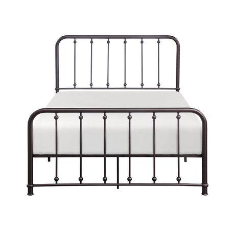 Larkspur Antique Bronze Full Metal Platform Bed from Homelegance - Luna Furniture