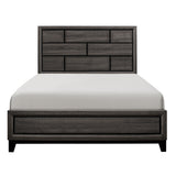 Davi Gray Full Panel Bed from Homelegance - Luna Furniture
