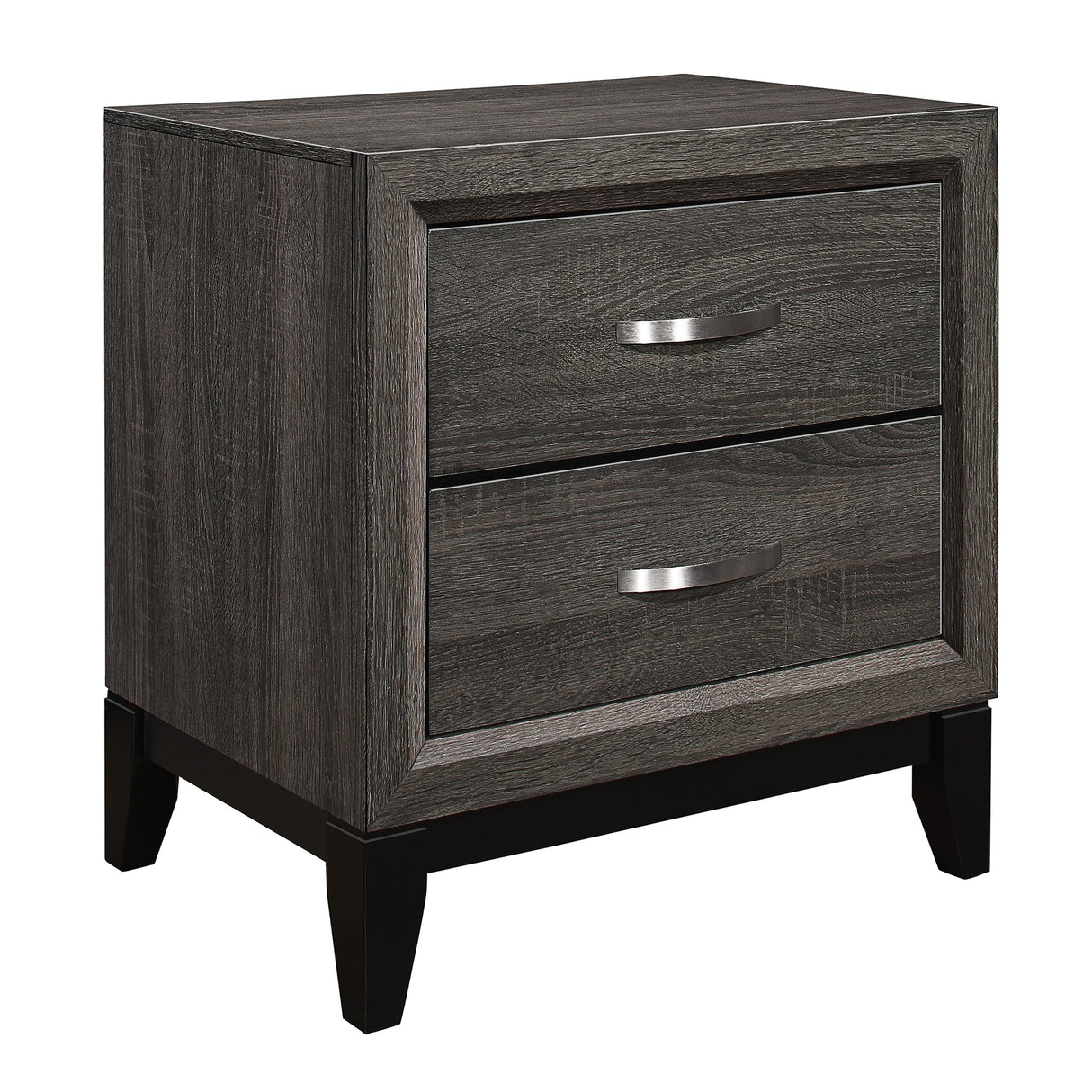 Davi Gray Nightstand from Homelegance - Luna Furniture