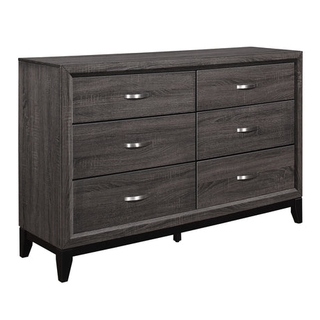 Davi Gray Nightstand from Homelegance - Luna Furniture