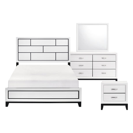 Davi White Dresser from Homelegance - Luna Furniture