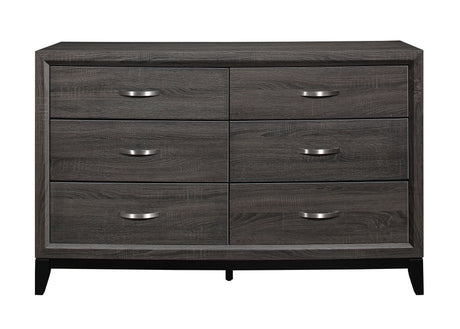 Davi Gray Mirror (Mirror Only) from Homelegance - Luna Furniture