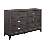 Davi Gray Dresser from Homelegance - Luna Furniture