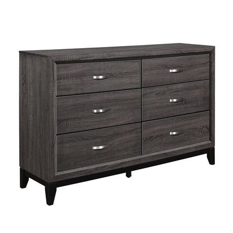 Davi Gray Dresser from Homelegance - Luna Furniture