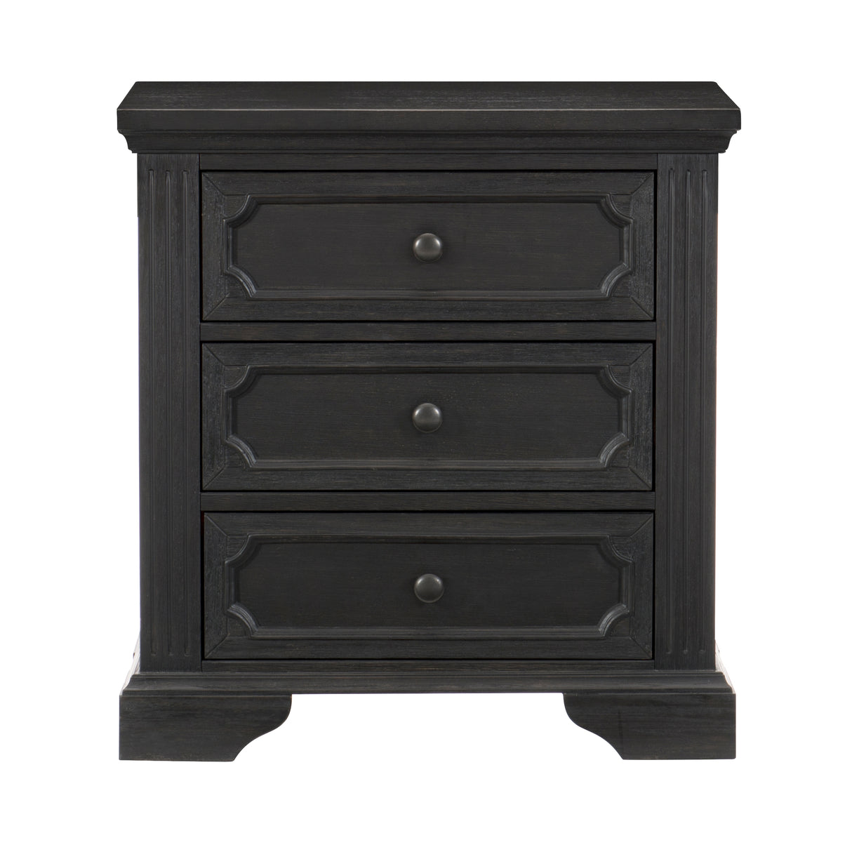 Bolingbrook Wire-Brushed Charcoal Dresser from Homelegance - Luna Furniture