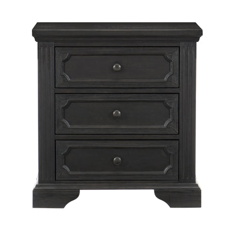 Bolingbrook Wire-Brushed Charcoal Dresser from Homelegance - Luna Furniture