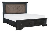 Bolingbrook Wire-Brushed Charcoal Chest from Homelegance - Luna Furniture