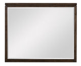 Griggs Dark Brown 5-Piece Bedroom Set (Queen Bed, Nightstand, Dresser, Mirror, Chest) from Homelegance - Luna Furniture