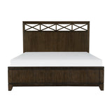 Griggs Dark Brown Eastern King Bed from Homelegance - Luna Furniture