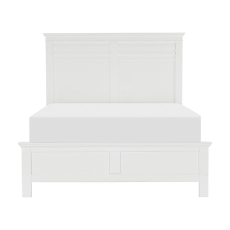 Blaire Farm White California King Bed from Homelegance - Luna Furniture