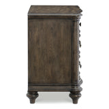Heath Court Brown Oak Cocktail Table from Homelegance - Luna Furniture