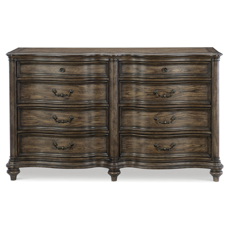 Heath Court Brown Oak Cocktail Table from Homelegance - Luna Furniture