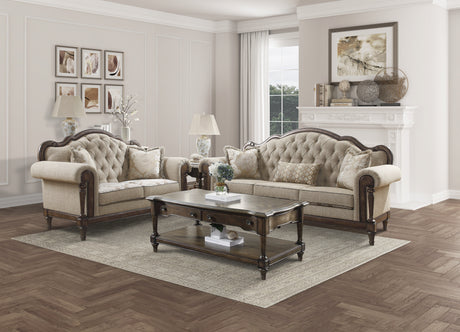 Heath Court Brown Oak Chest from Homelegance - Luna Furniture