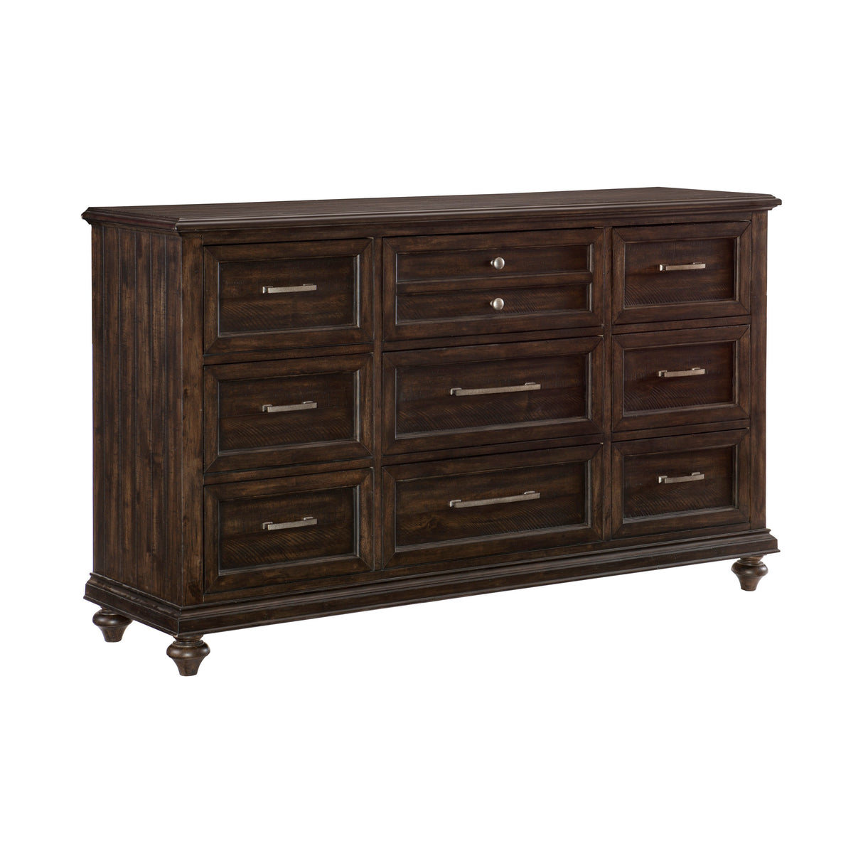 Cardano Driftwood Charcoal Dresser from Homelegance - Luna Furniture