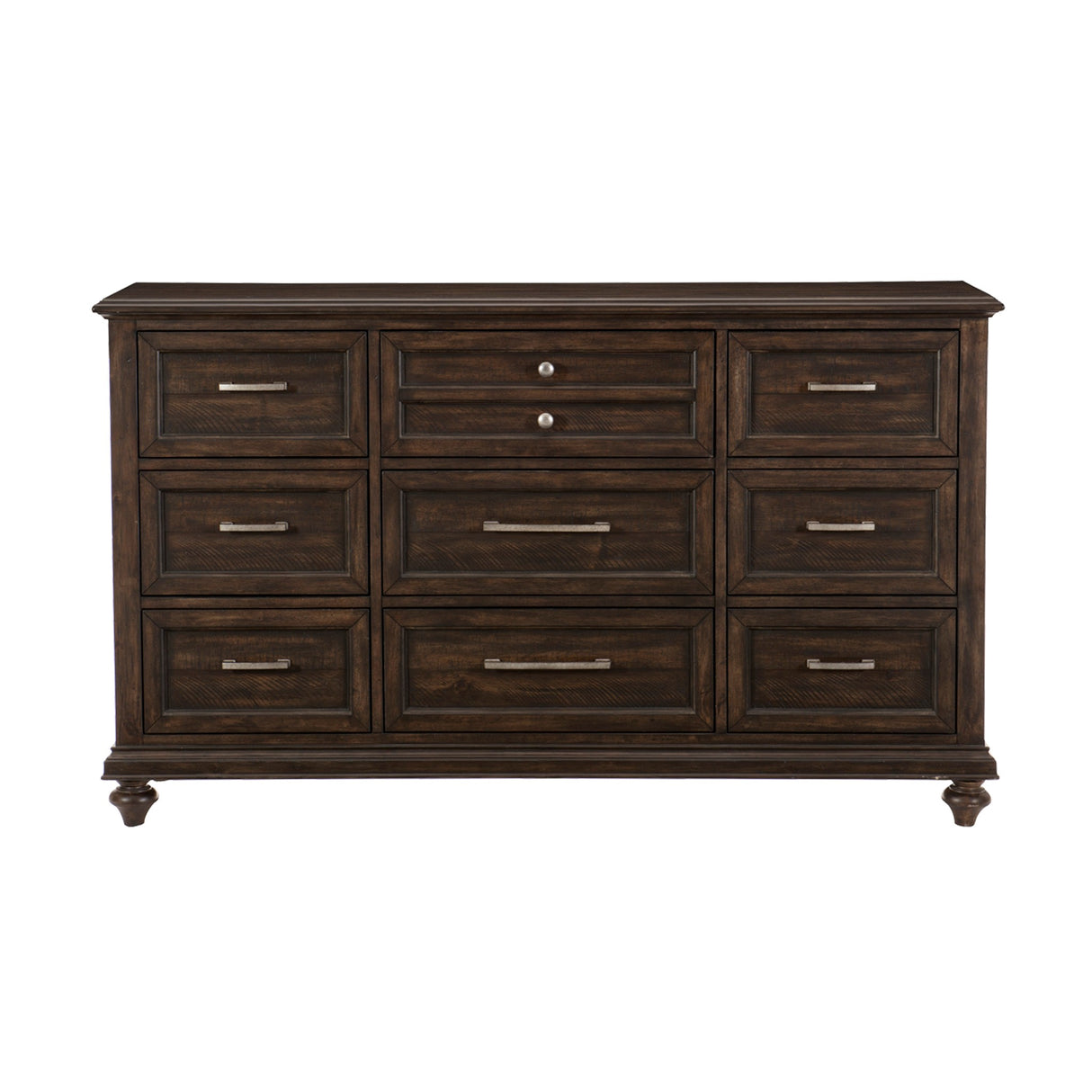 Cardano Driftwood Charcoal Dresser from Homelegance - Luna Furniture