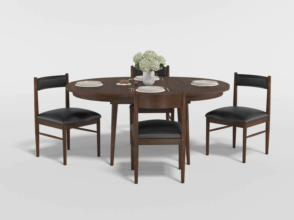 Clive Cherry Dining Side Chair, Set of 2 from Homelegance - Luna Furniture