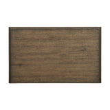 Rachelle Weathered Pecan Nightstand from Homelegance - Luna Furniture