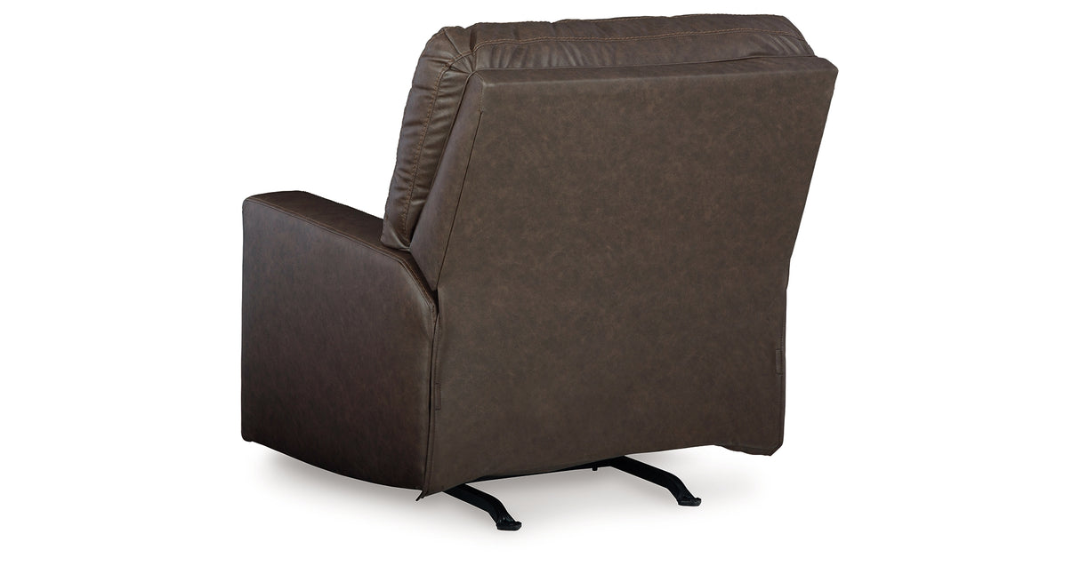 Barlin Mills Umber Recliner from Ashley Furniture - Luna Furniture