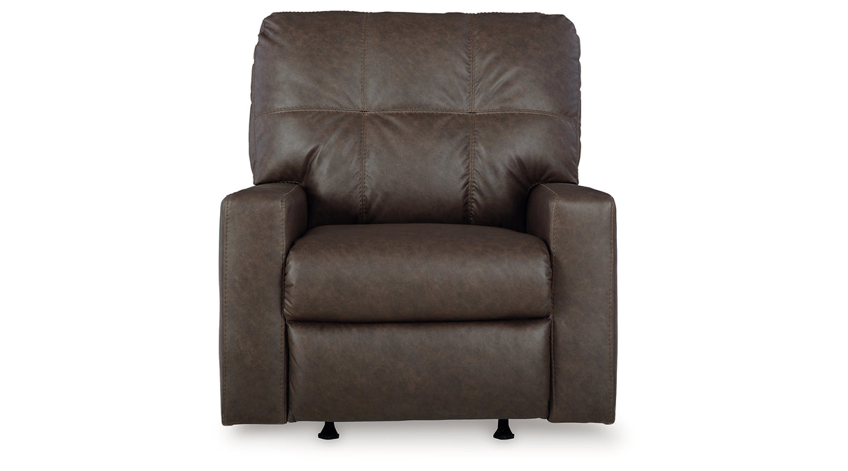 Barlin Mills Sofa, Loveseat and Recliner in Umber from Ashley Furniture - Luna Furniture