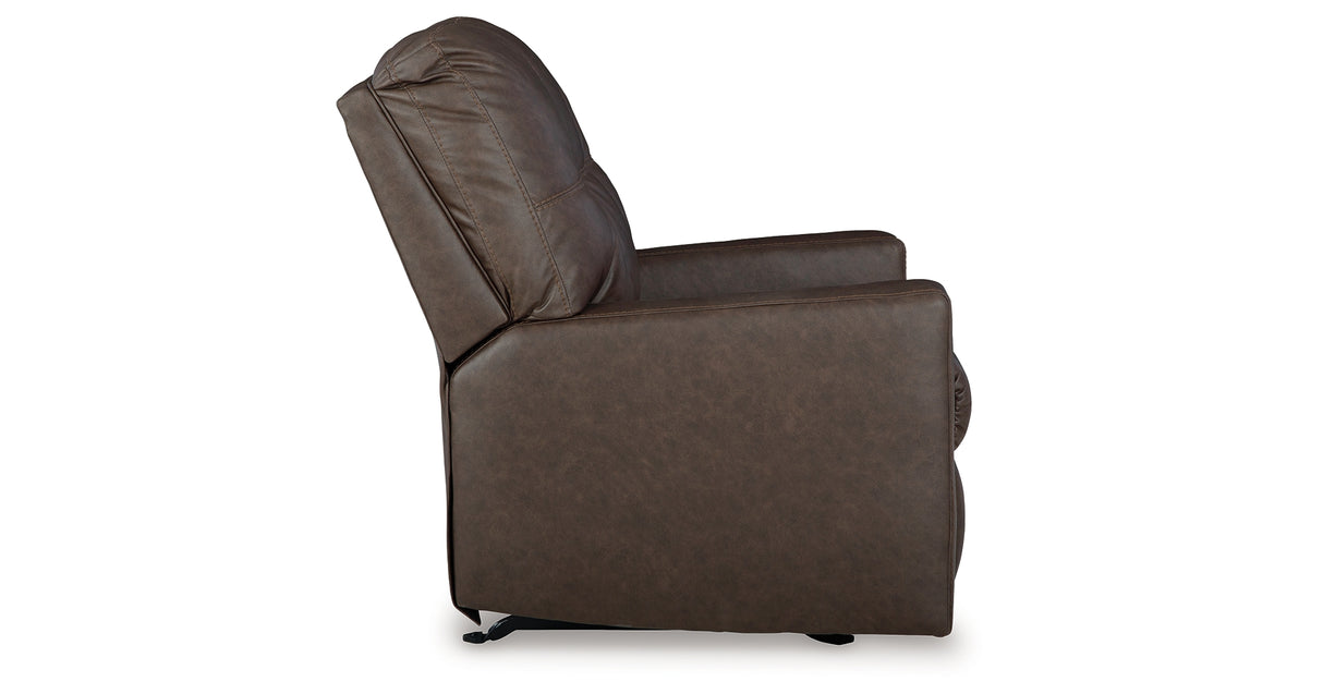 Barlin Mills Umber Recliner from Ashley Furniture - Luna Furniture