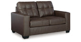 Barlin Mills Sofa, Loveseat and Recliner in Umber from Ashley Furniture - Luna Furniture
