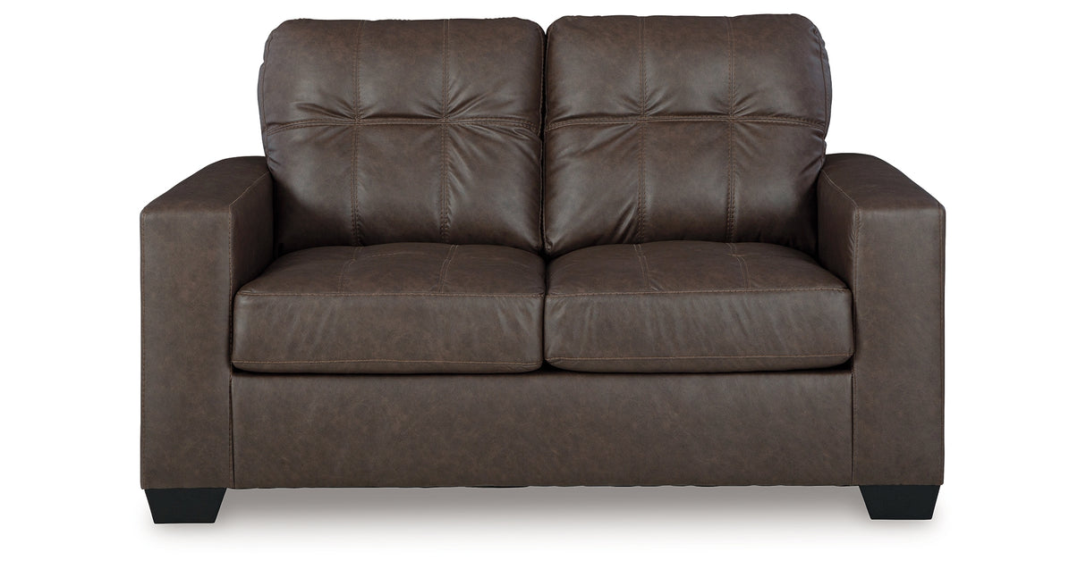 Barlin Mills Umber Loveseat from Ashley Furniture - Luna Furniture