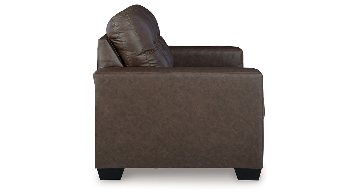 Barlin Mills Umber Loveseat from Ashley Furniture - Luna Furniture