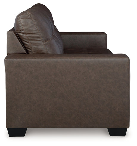 Barlin Mills Sofa and Loveseat in Umber from Ashley - Luna Furniture