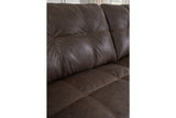 Barlin Mills Umber 2-Piece RAF Chaise Sectional from Ashley - Luna Furniture
