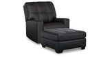 Barlin Mills Recliner and Oversized Accent Ottoman from Ashley - Luna Furniture