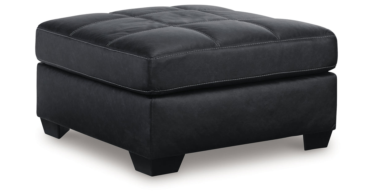 Barlin Mills Recliner and Oversized Accent Ottoman from Ashley - Luna Furniture