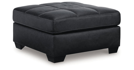 Barlin Mills Recliner and Oversized Accent Ottoman from Ashley - Luna Furniture