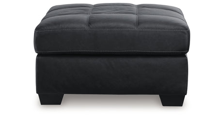 Barlin Mills Loveseat and Oversized Ottoman from Ashley - Luna Furniture
