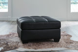 Barlin Mills Carbon Oversized Accent Ottoman from Ashley - Luna Furniture