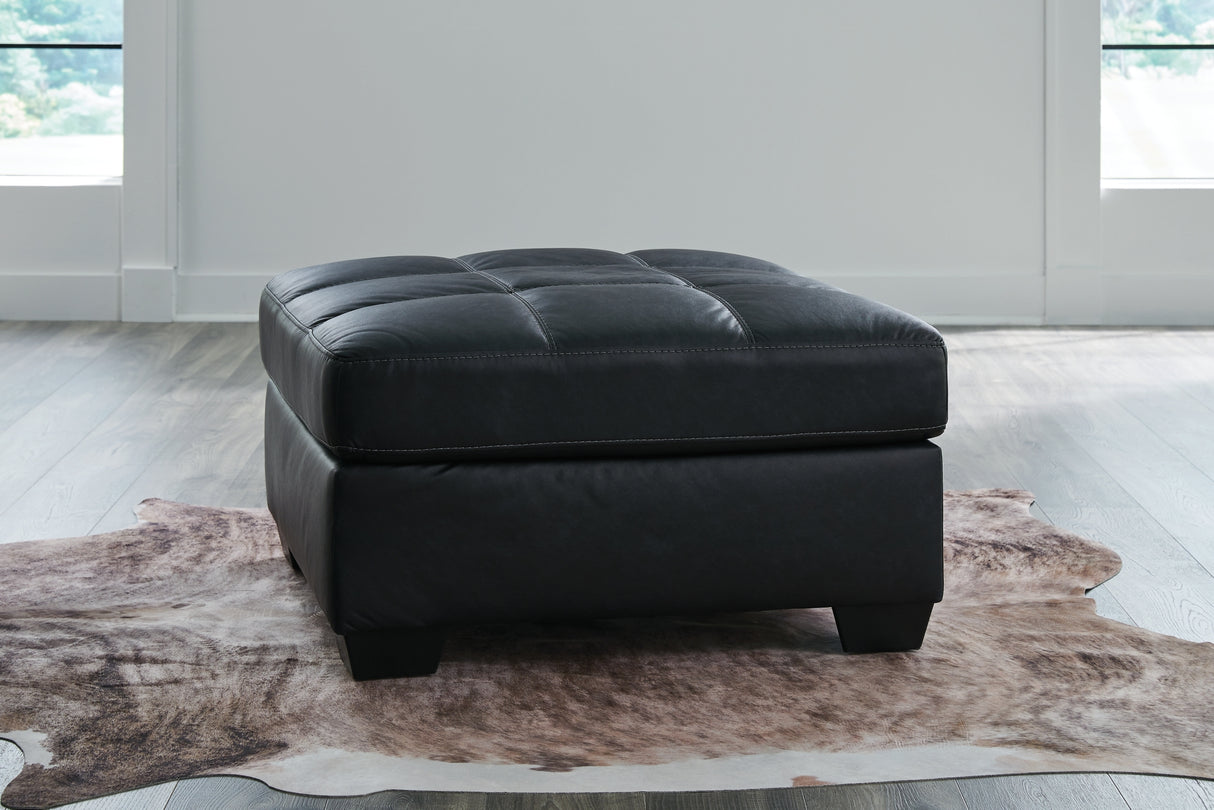 Barlin Mills Recliner and Oversized Accent Ottoman from Ashley - Luna Furniture