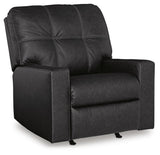Barlin Mills Sofa, Loveseat and Recliner in Carbon from Ashley Furniture - Luna Furniture