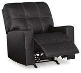 Barlin Mills Sofa, Loveseat and Recliner in Carbon from Ashley Furniture - Luna Furniture