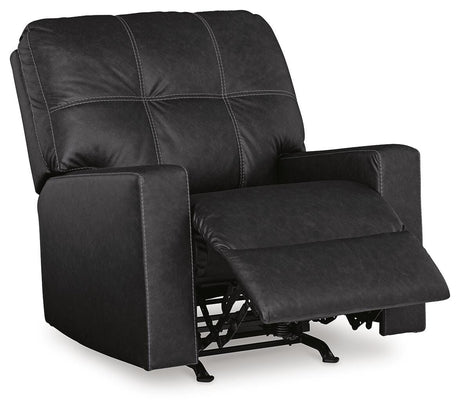 Barlin Mills Sofa, Loveseat and Recliner in Carbon from Ashley - Luna Furniture