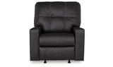 Barlin Mills Carbon Recliner from Ashley - Luna Furniture