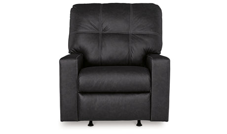 Barlin Mills Carbon Recliner from Ashley Furniture - Luna Furniture