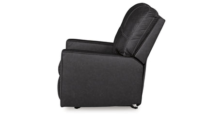 Barlin Mills Carbon Recliner from Ashley Furniture - Luna Furniture
