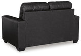 Barlin Mills Sofa and Loveseat in Carbon from Ashley - Luna Furniture