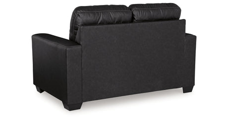 Barlin Mills Sofa, Loveseat and Recliner in Carbon from Ashley - Luna Furniture