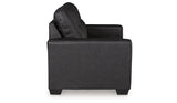 Barlin Mills Carbon Loveseat from Ashley - Luna Furniture