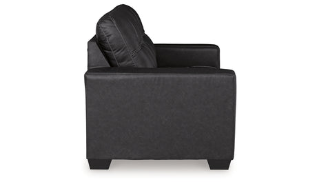 Barlin Mills Carbon Loveseat from Ashley - Luna Furniture
