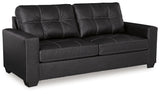 Barlin Mills Sofa, Loveseat and Recliner in Carbon from Ashley Furniture - Luna Furniture