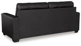 Barlin Mills Sofa, Loveseat and Recliner in Carbon from Ashley Furniture - Luna Furniture